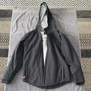 BYLT Drop Cut Puffer raincoat